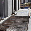 Blick auf die Baustelle aus der Nähe.