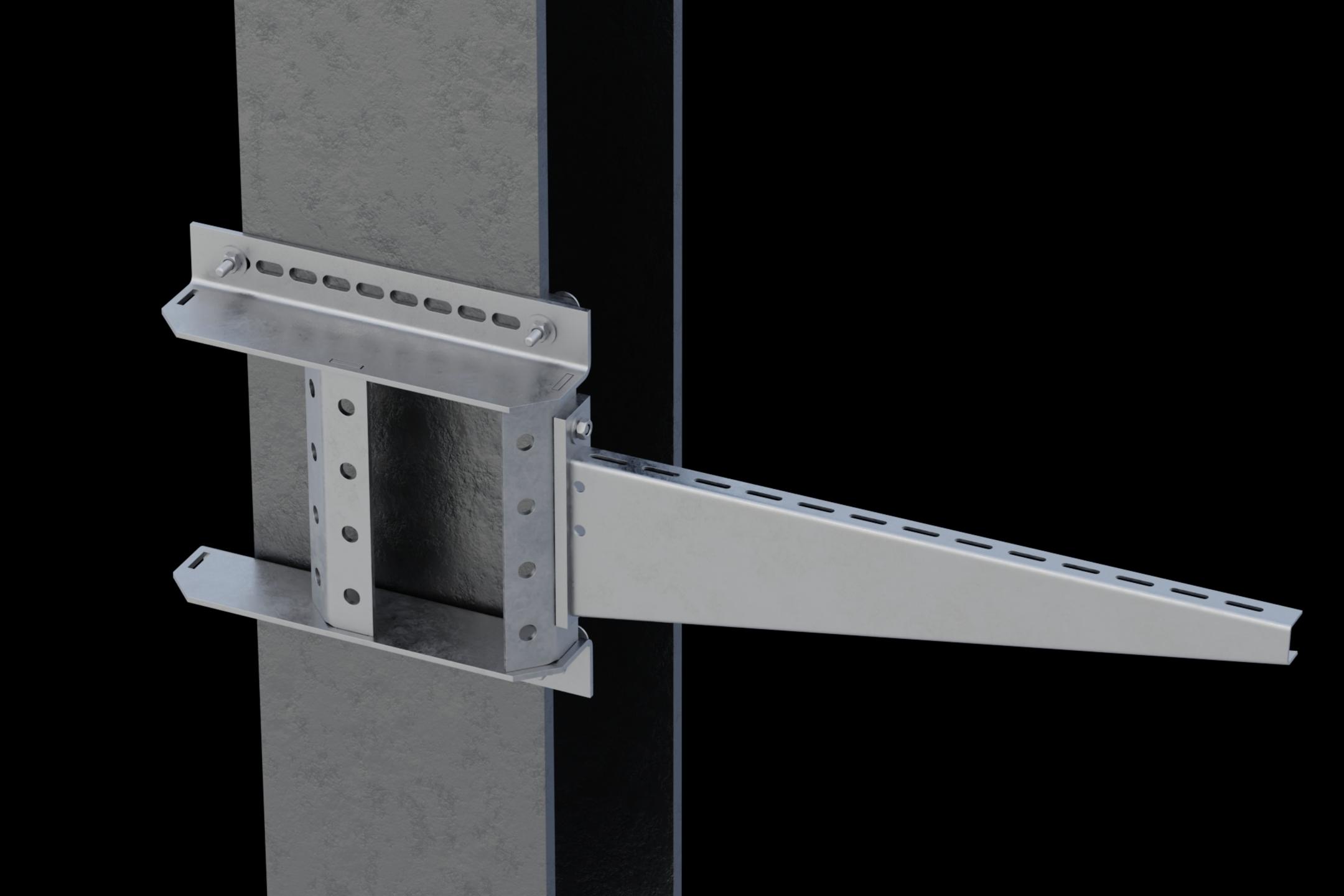Konsole KBSW mit Einstellwinkel 90°