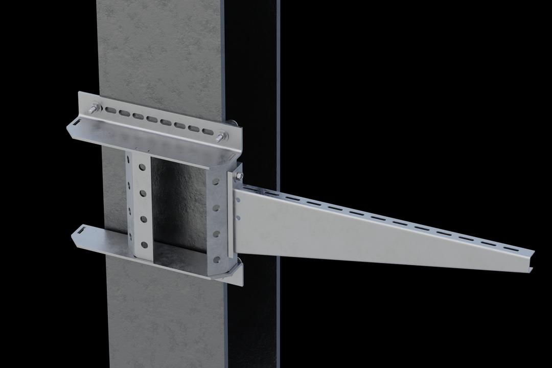 Konsole KBSW mit Einstellwinkel 90°