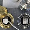 Ausstellungsstück Bodensteckdosen mit Steckdosen British Standard