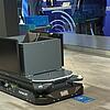 AMR mit induktiver Ladefläche im Live-Betrieb am Messestand