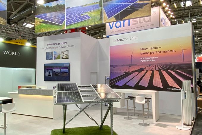 PohlCon Solar präsentierte sich auf der Intersolar Europe 2023
