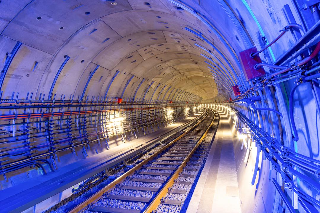 Berliner U-Bahn-Tunnel U5