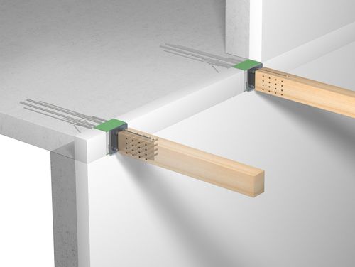 ISOPRO® 80 and 120 thermal insulation elements for steel and timber connections 
