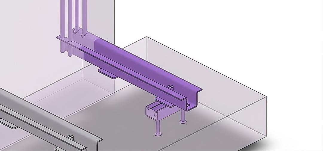 Software programme in which the parapet anchor JBA can be seen