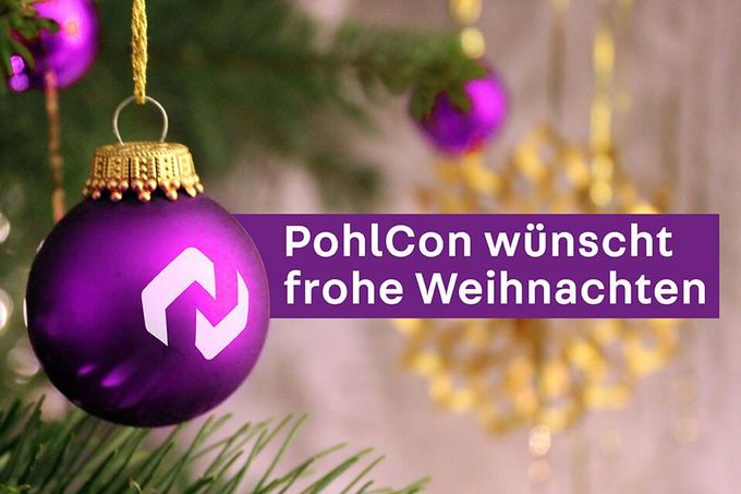 PohlCon wünscht frohe Weihnachten und ein gesundes neues Jahr!