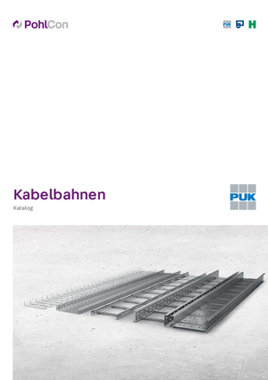 Kabelbahnen - Katalog