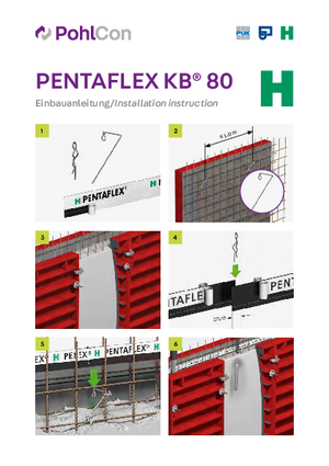 Einbauanleitung PENTAFLEX® KB80