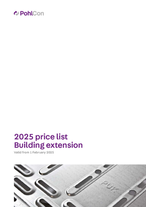 <div>Price list Building extension 2025</div>