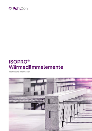ISOPRO® Wärmedämmelemente - Technische Information