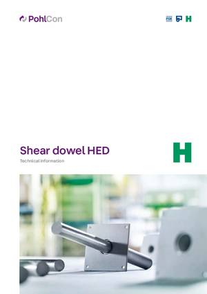 Technical Information Shear Dowels HED