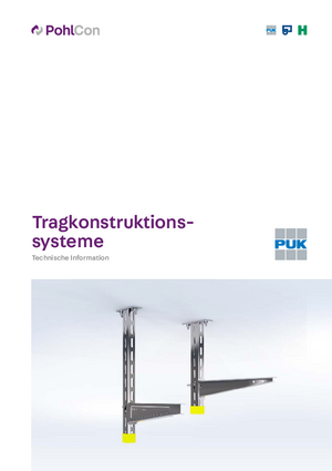 Tragkonstruktionssysteme - Technische Information