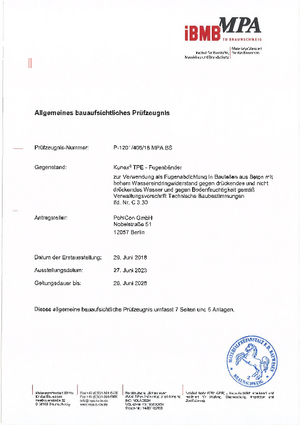 AbP KUNEX® TPE Fugenbänder