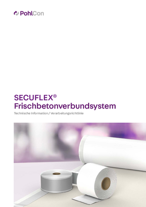 Technische Information / Verarbeitungsrichtlinie SECUFLEX®