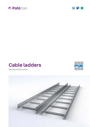 Cable ladders - Technical information