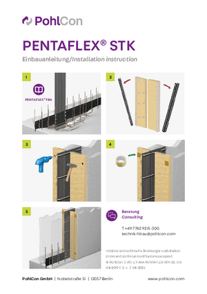 Installation instructions PENTAFLEX® STK