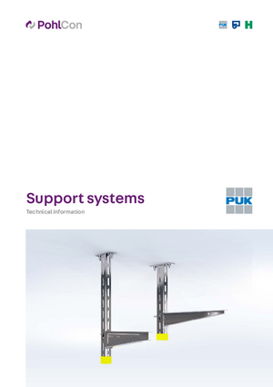 Support systems - Technical information